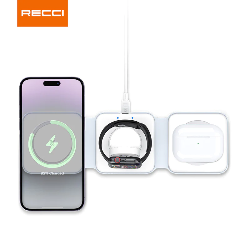 Recci RCW-36 3 in1 Wireless Charger